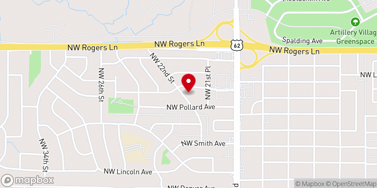 Map showing location of The Impact Center