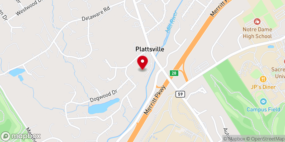 Map showing location of Covenant Christian Center