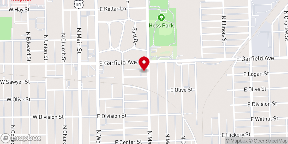 Map showing location of Church-The Living God Temple