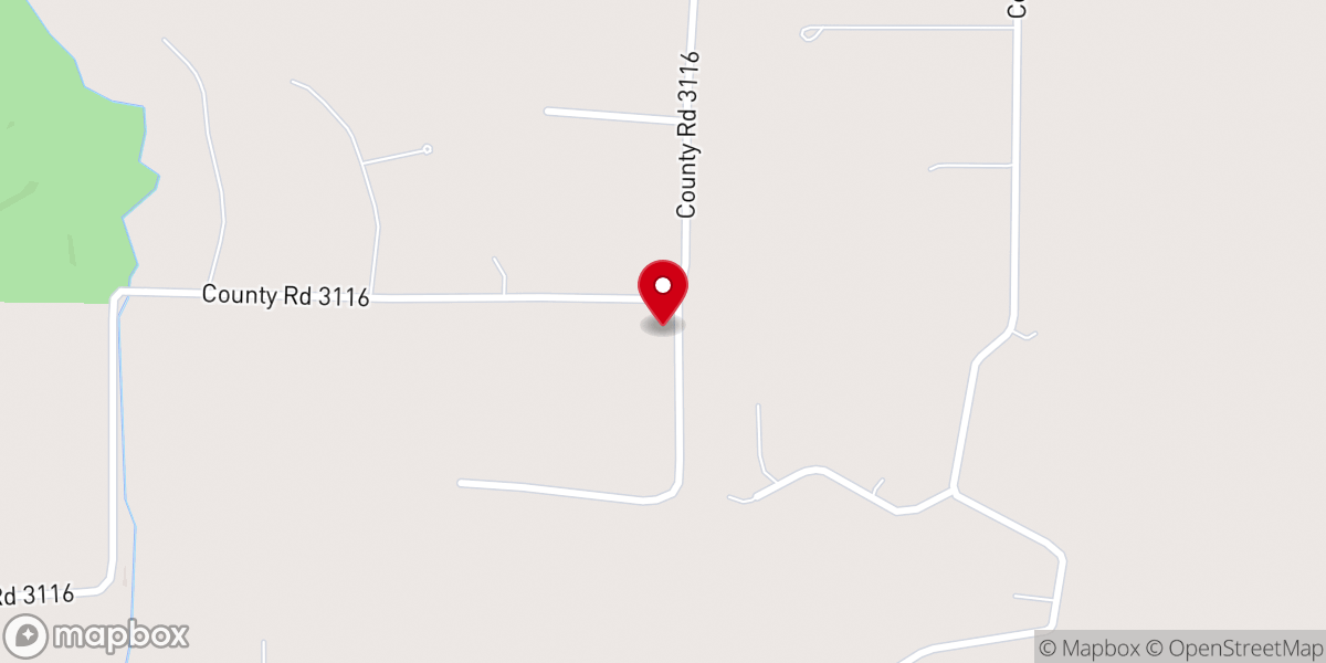 Map showing location of Mount Eara Church