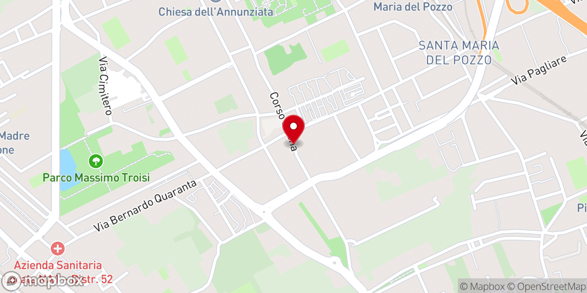 Map showing location of Convento Santa Maria Della Sanita' - Napoli