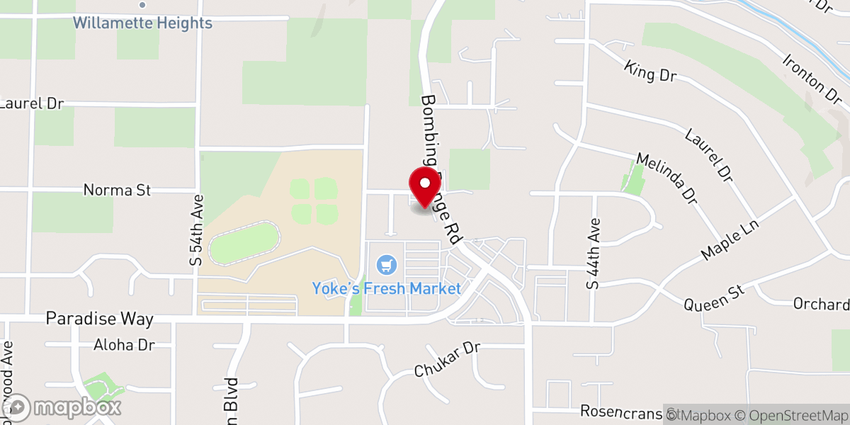 Map showing location of Grace and Truth Community Church