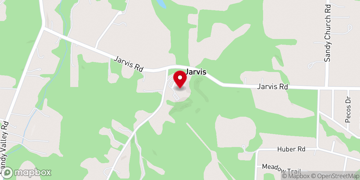 Map showing location of Zion Lutheran Church Hillsboro
