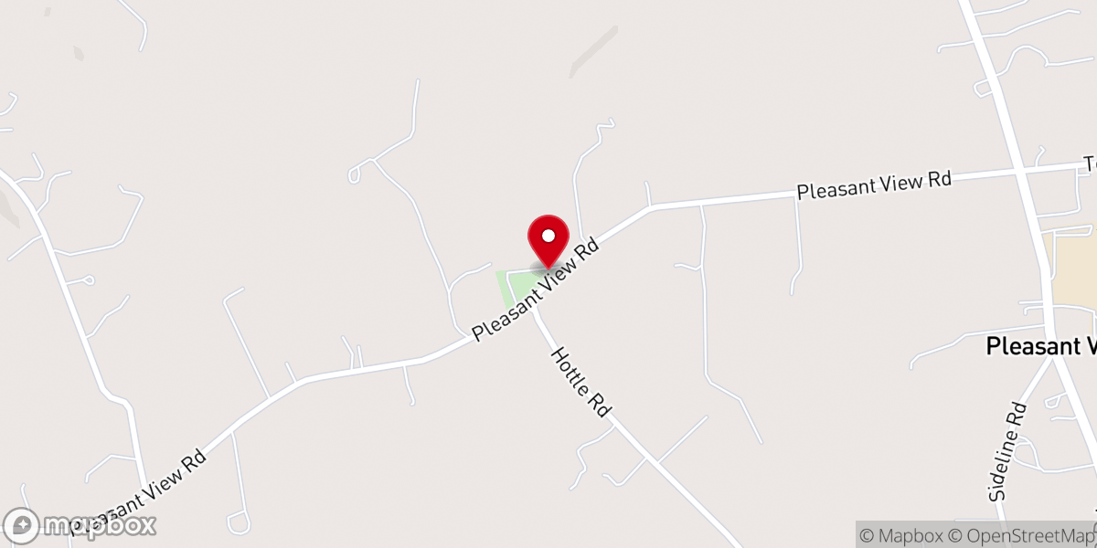 Map showing location of Springfield Mennonite Church