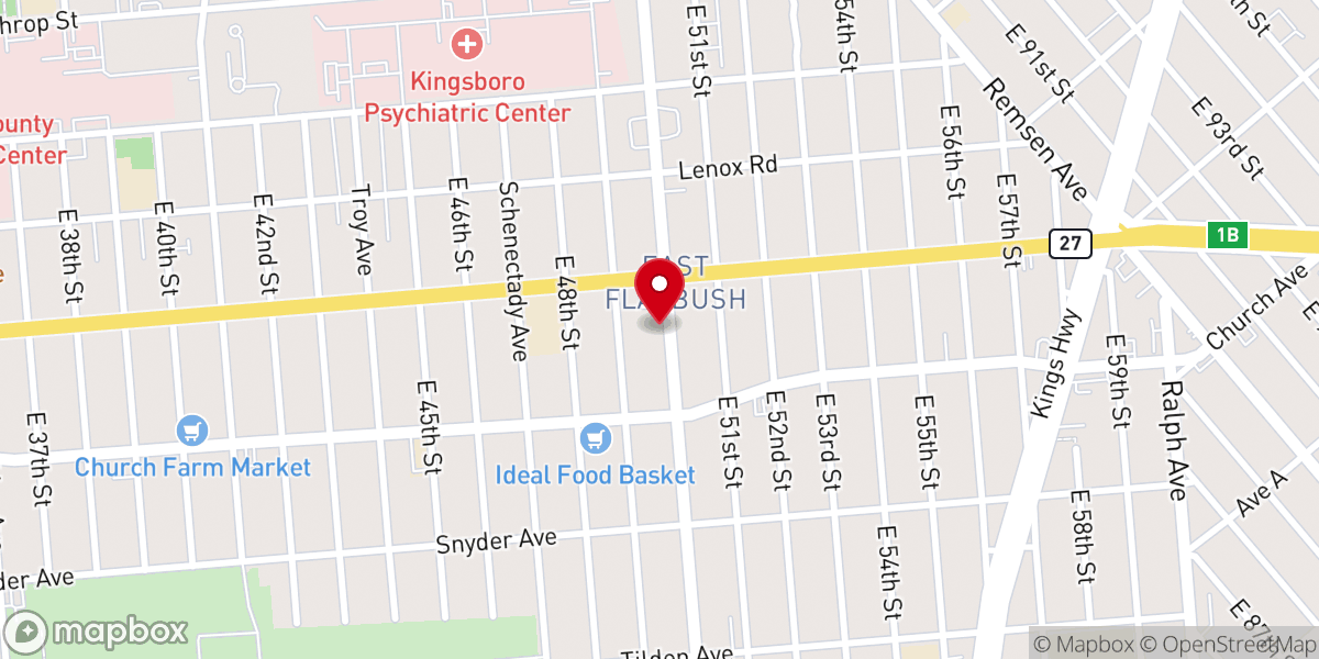 Map showing location of Transforming Life Ministries
