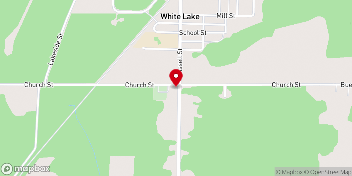 Map showing location of St James & Stanislaus Catholic