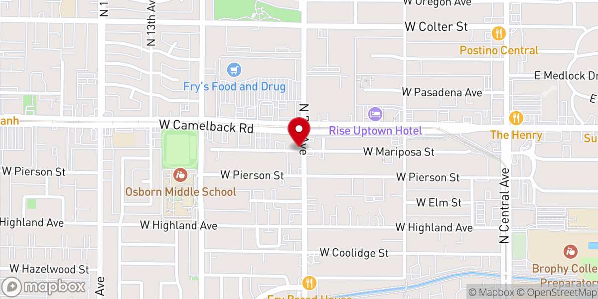 Map showing location of Refugio Casa De Dios