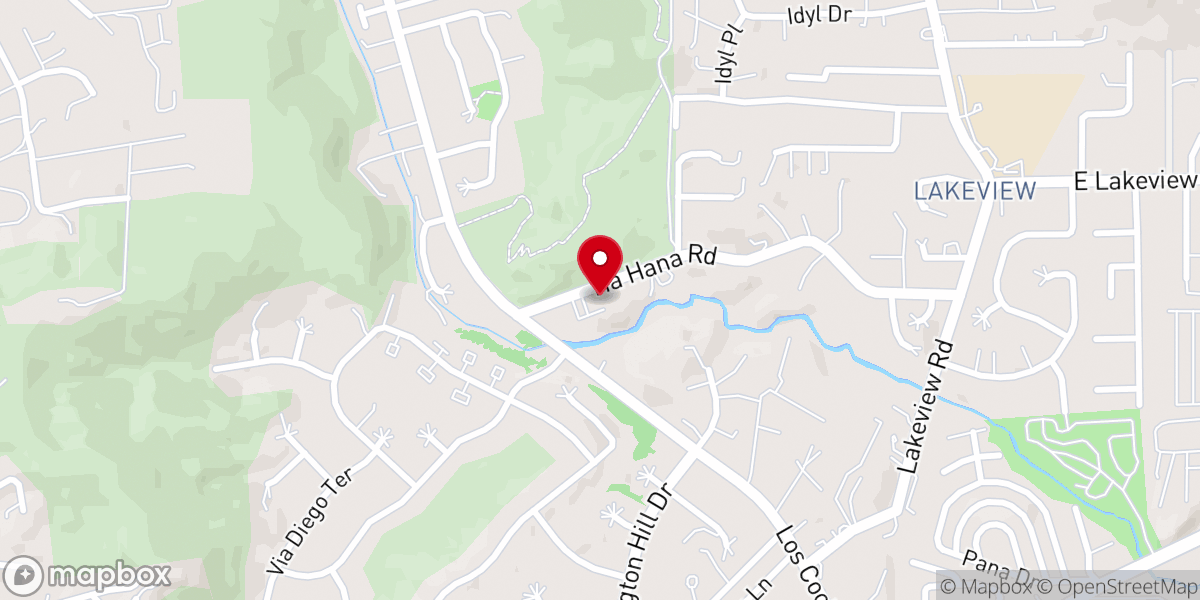 Map showing location of Morning Star Lutheran Church