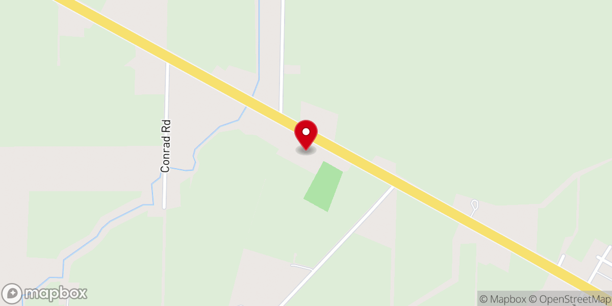 Map showing location of Emmanuel Lutheran Church