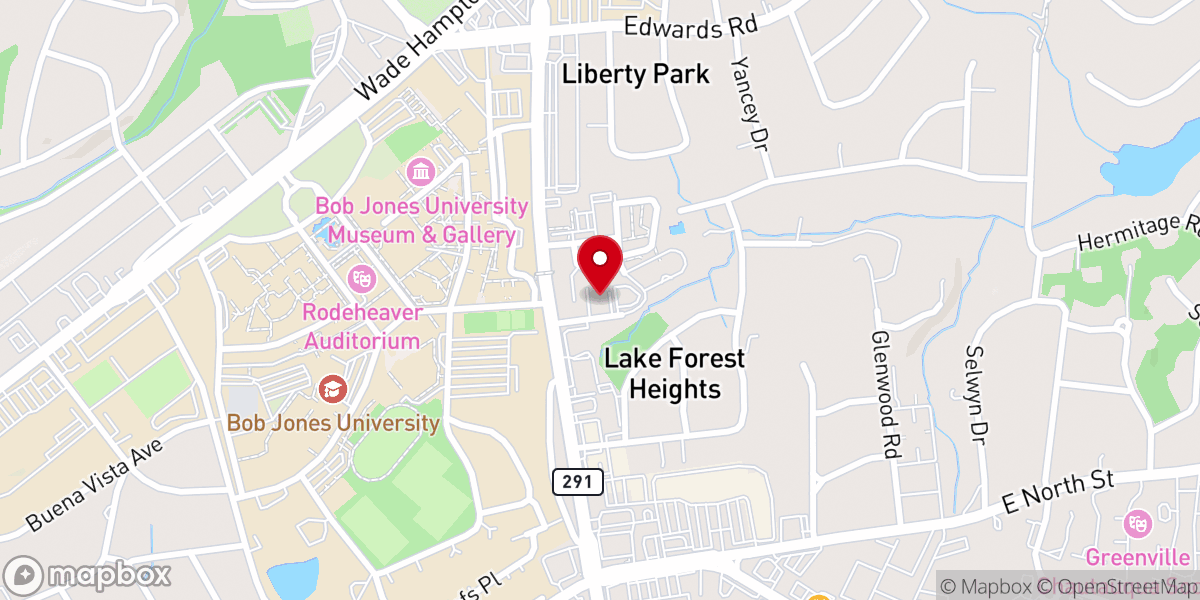 Map showing location of Agape Temple of Miracles