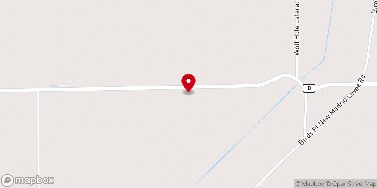 Map showing location of Gravel Ridge Church