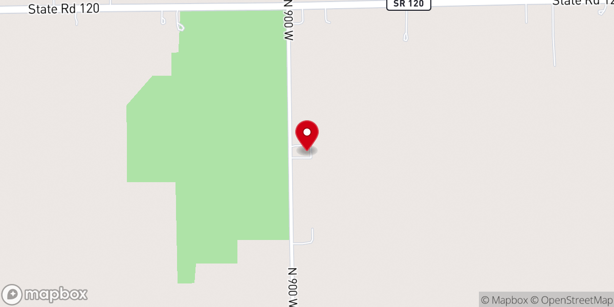 Map showing location of Rosewood Fellowship
