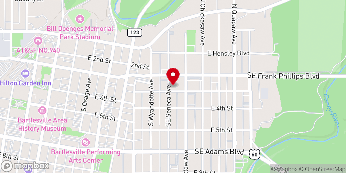 Map showing location of Ruth R Almaden Rvoc TR