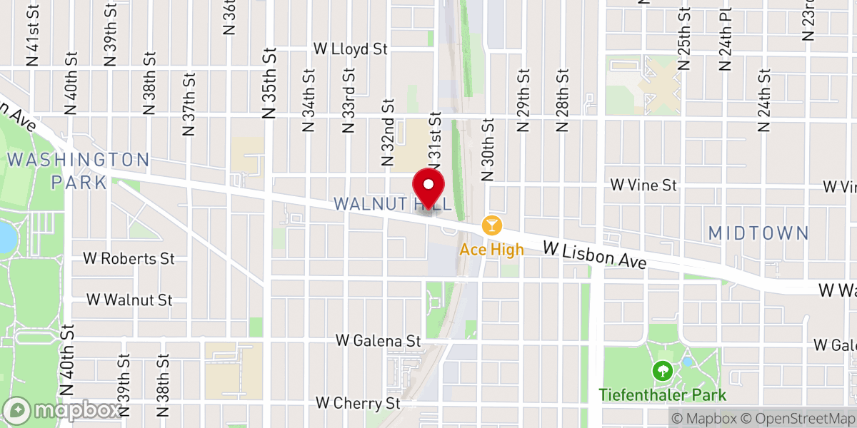 Map showing location of Greater Philippians Missionary Baptist Church