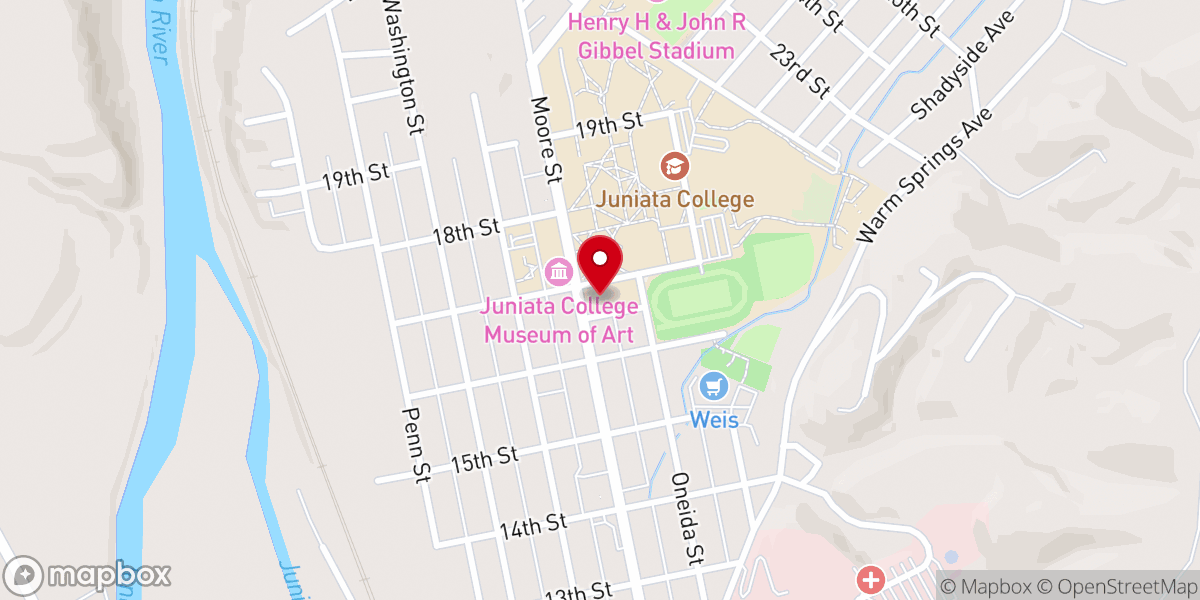 Map showing location of Latta Grove Church
