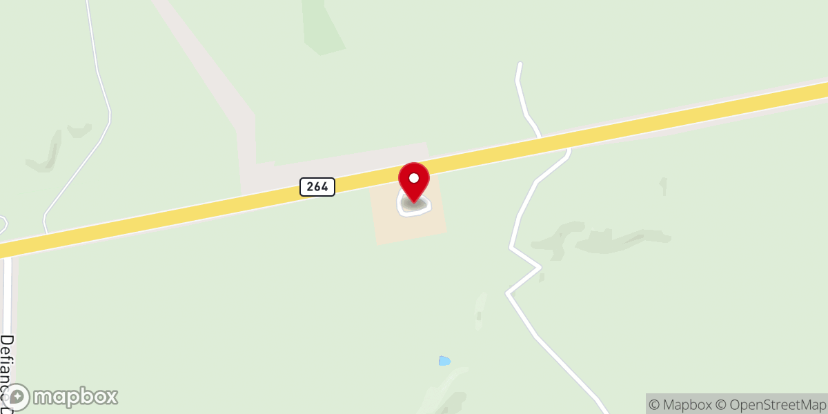 Map showing location of Wildcat Christian Academy