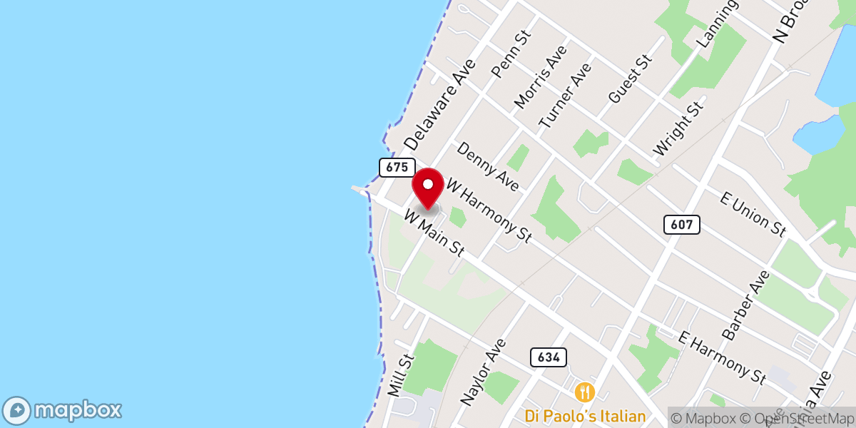 Map showing location of Riverview Family Success Center