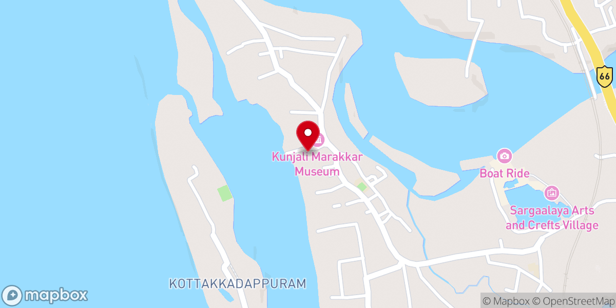 Map showing location of Kunuppuram Palli