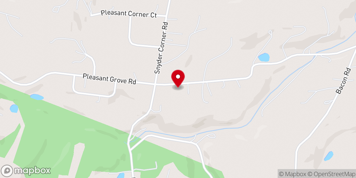 Map showing location of East End Church