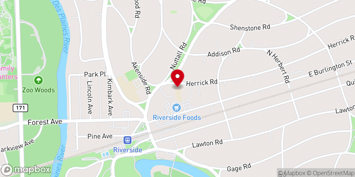 Map showing location of St Mary's Catholic School