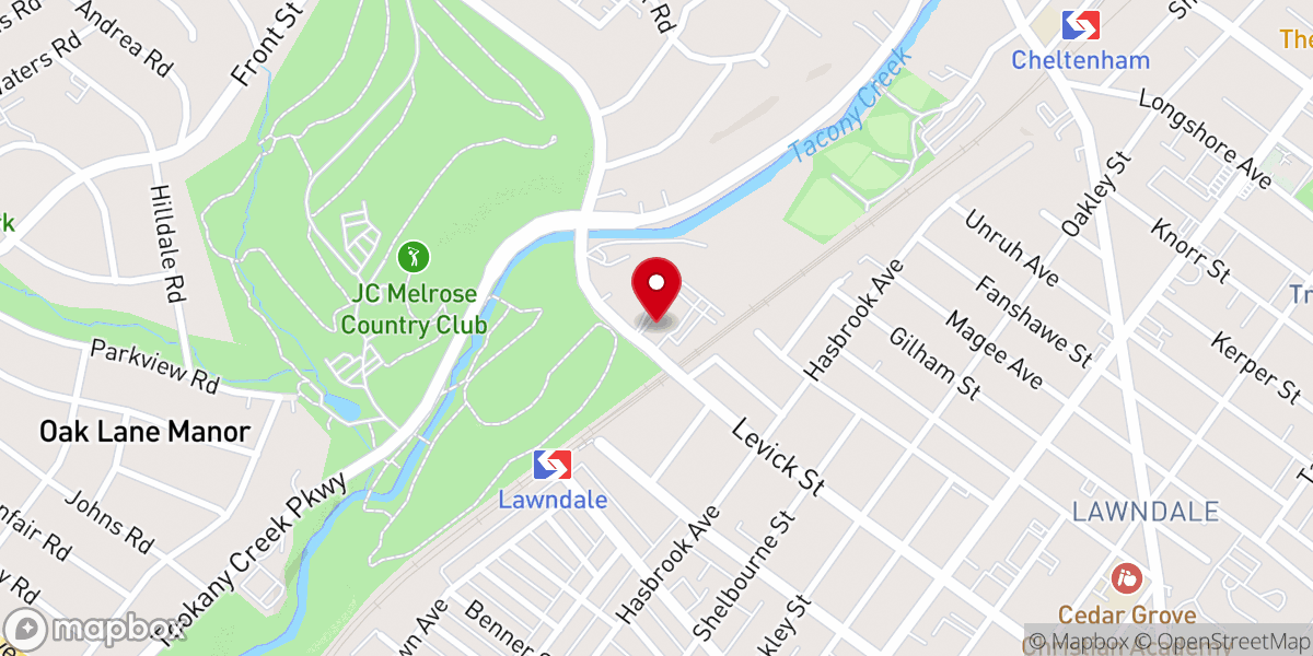 Map showing location of Armenian Church of America