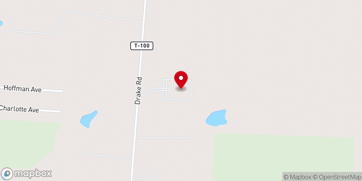 Map showing location of Urbancrest