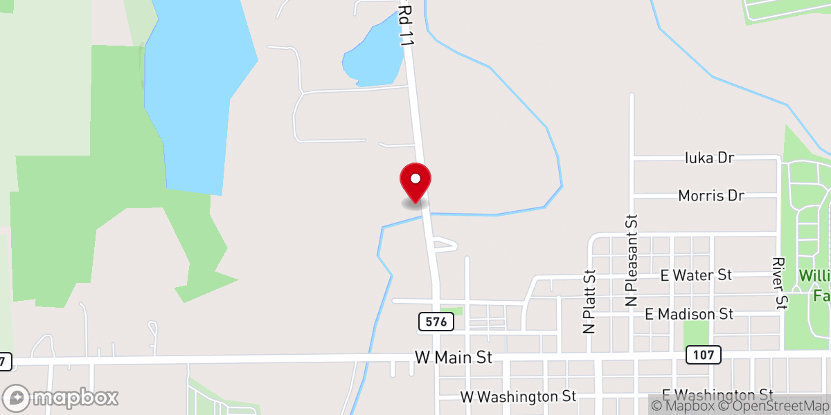 Map showing location of Church of Jesus Christ