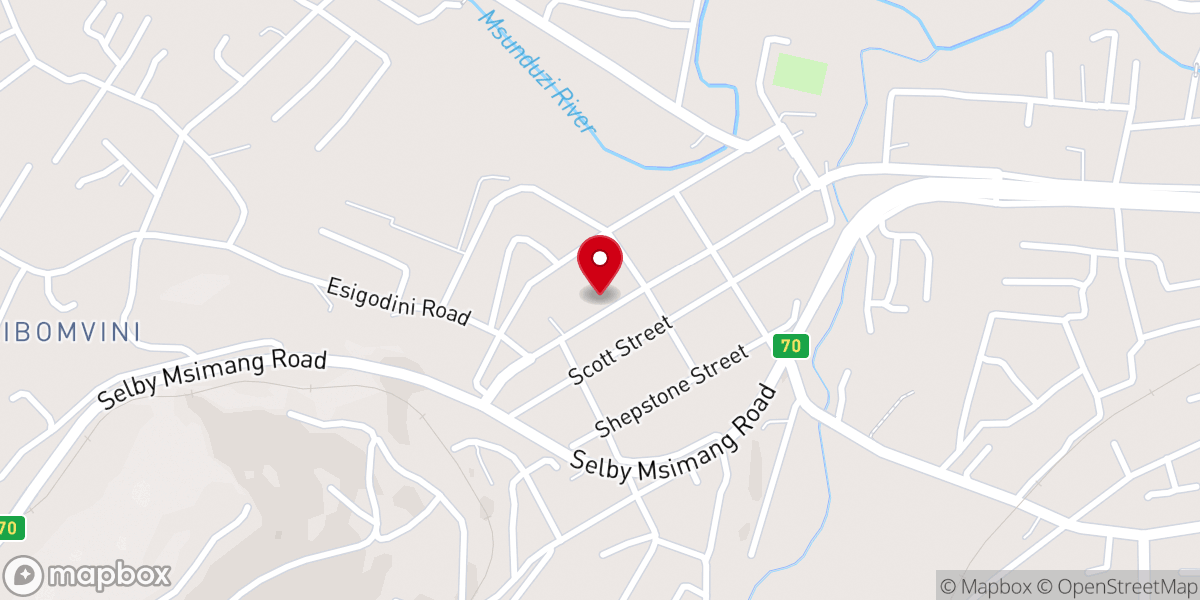 Map showing location of Edendale Society 805 - Methodist Church