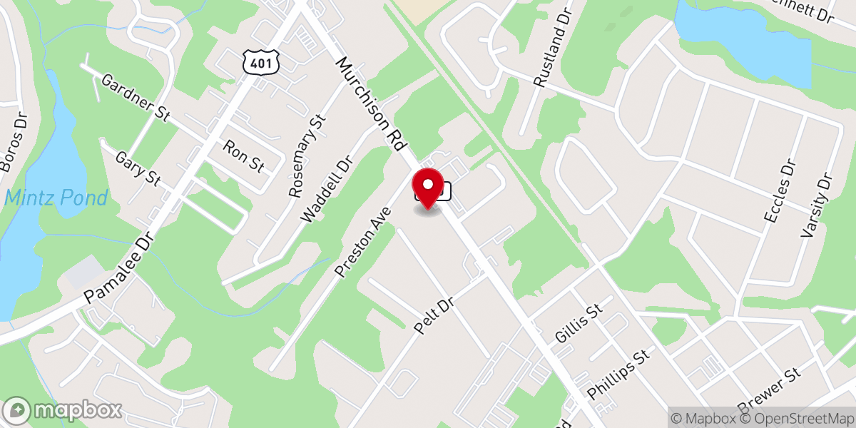 Map showing location of Jesus Is the Answer Worship Center