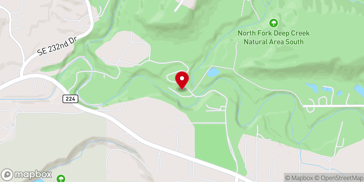 Map showing location of The Salvation Army Camp Kuratli at Trestle Glen