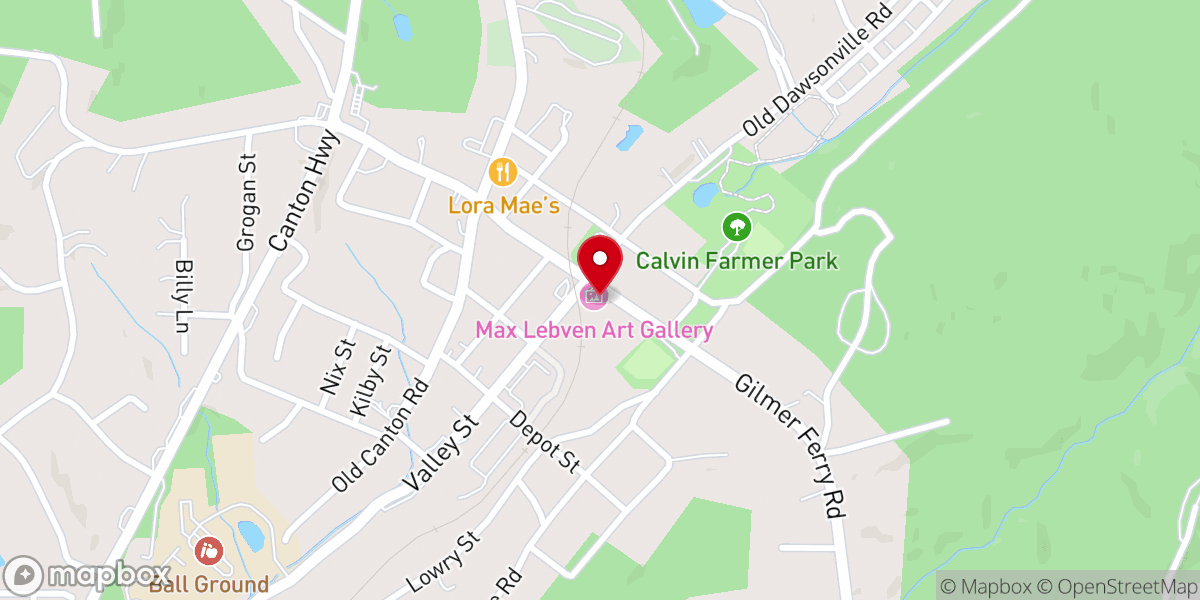 Map showing location of Action Church