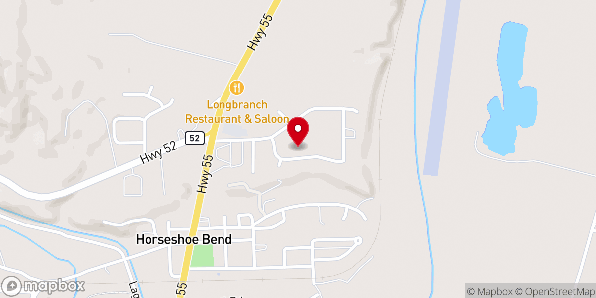 Map showing location of HSB Valley Christian Center