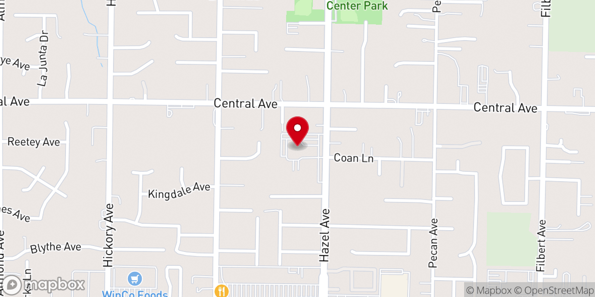 Map showing location of Agape International Ministries