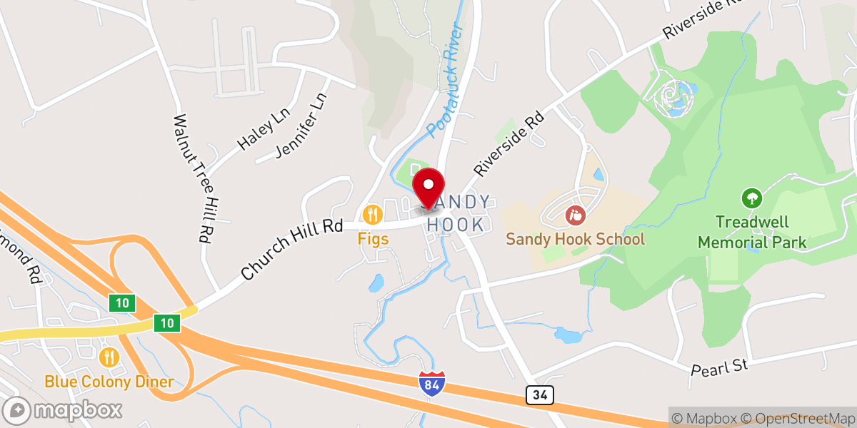 Map showing location of Dolce Italian Ice & Gelato