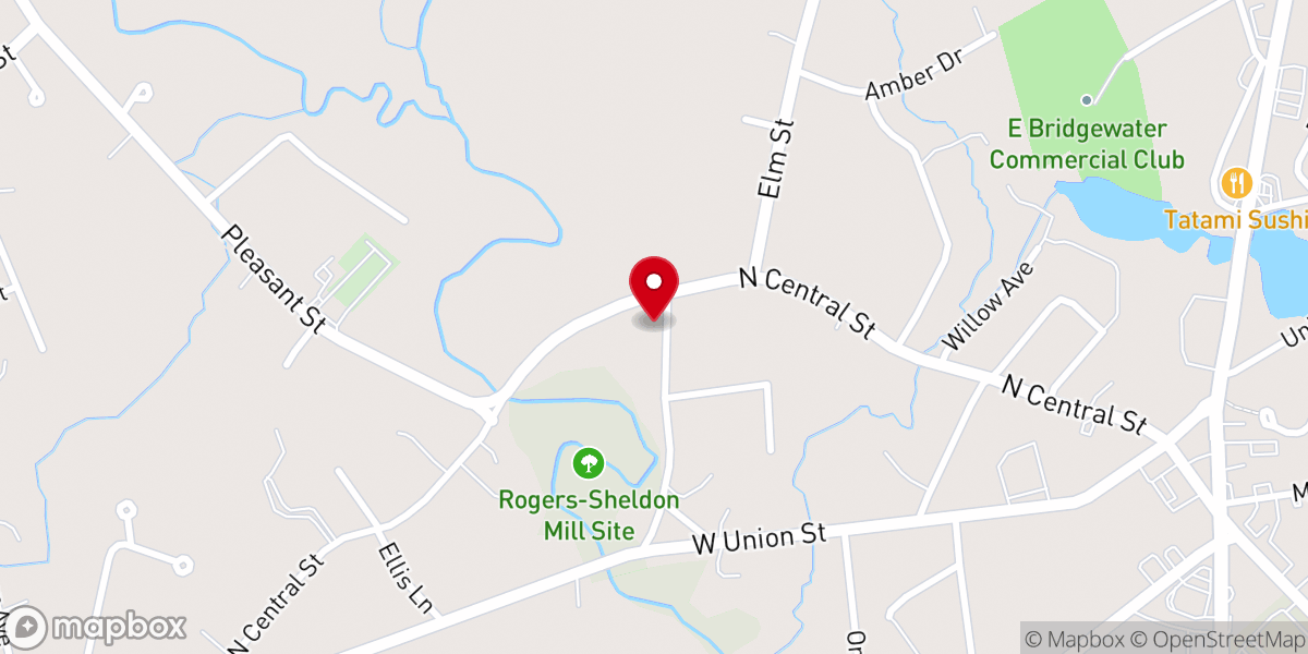 Map showing location of Bridgewater Vineyard Church Inc