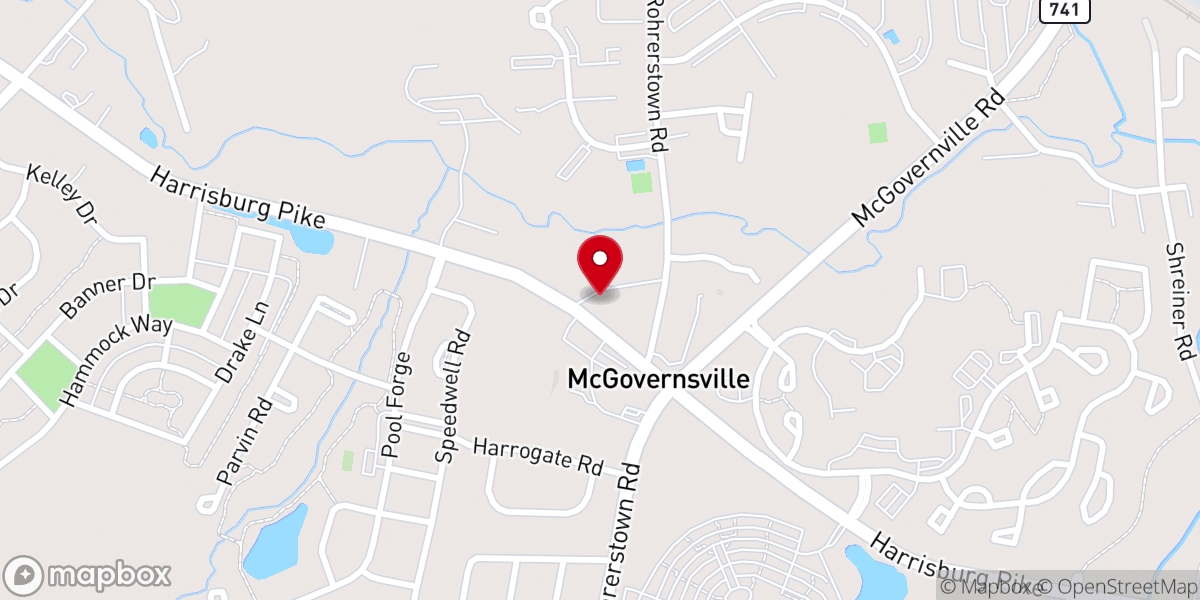 Map showing location of Westgate Baptist Church