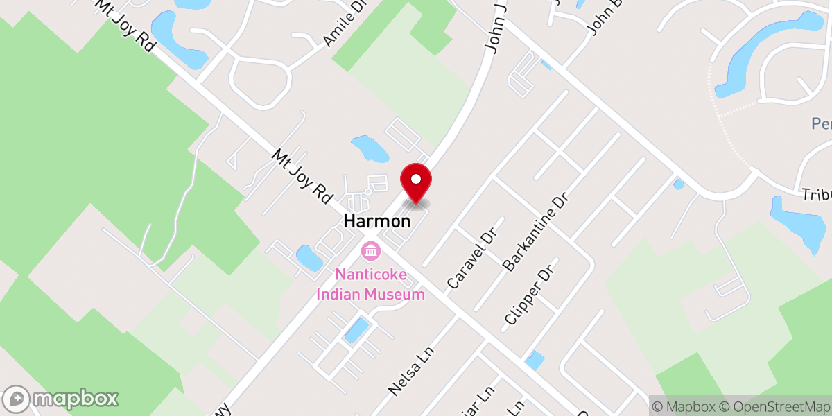 Map showing location of Heartsongs Ministries