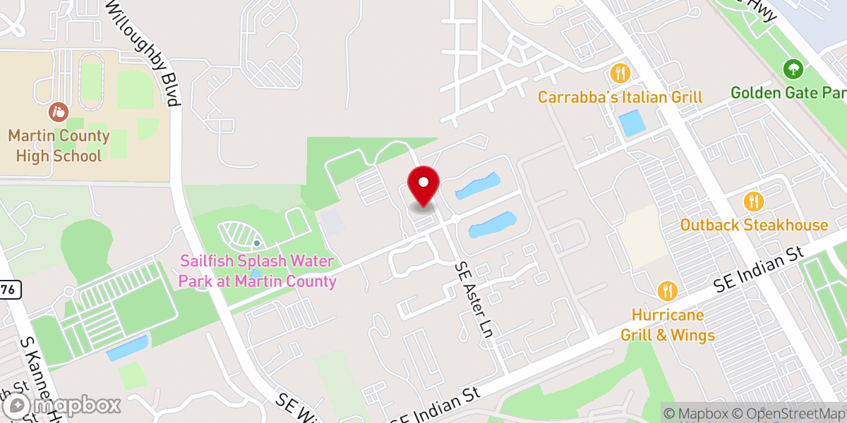 Map showing location of Iglesia Rey De Gloria