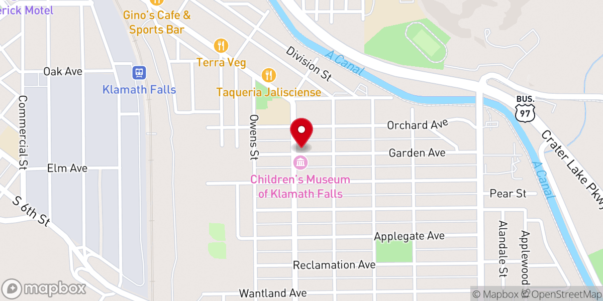 Map showing location of Community Family Worship Center