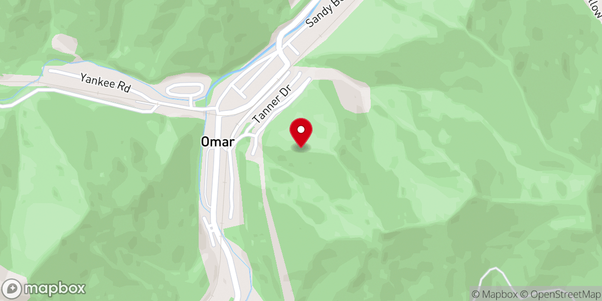Map showing location of Shaffer Chapel AME Church