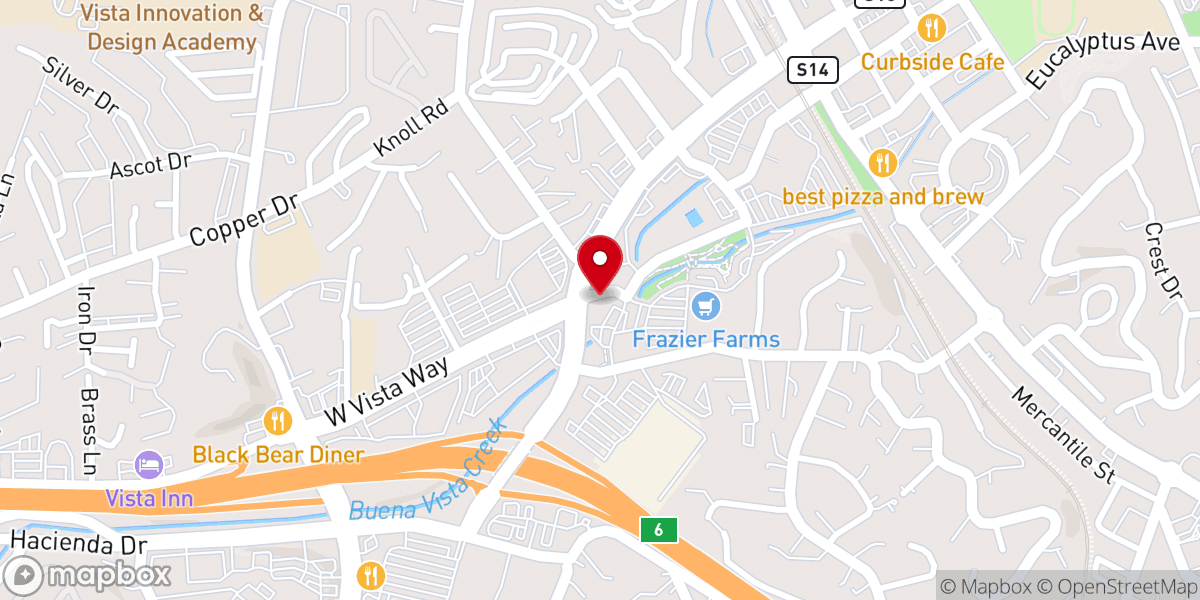 Map showing location of Kids First Foundation