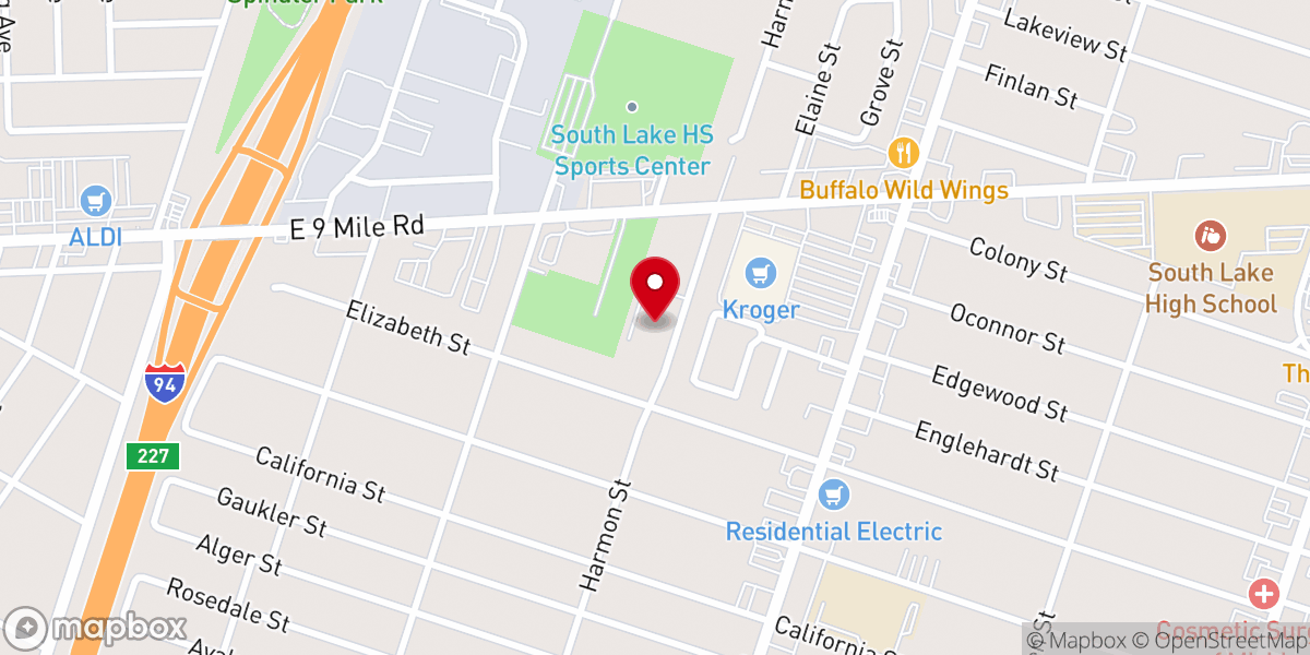 Map showing location of Everlasting Word Early Child Care