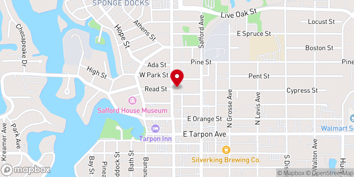 Map showing location of Saint Nicholas Community Center & Conference Hall