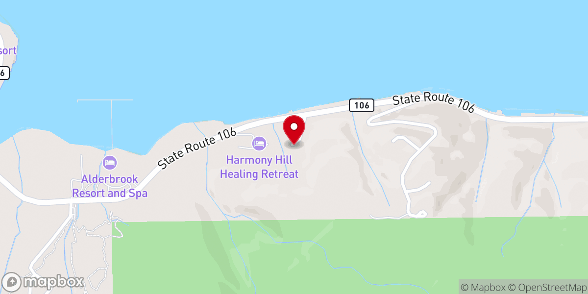 Map showing location of St Andrews House | Retreat & Conference Center