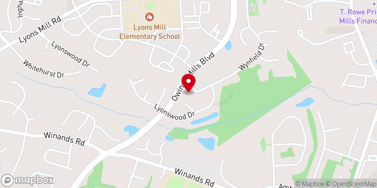 Map showing location of Living Word Family Church Office