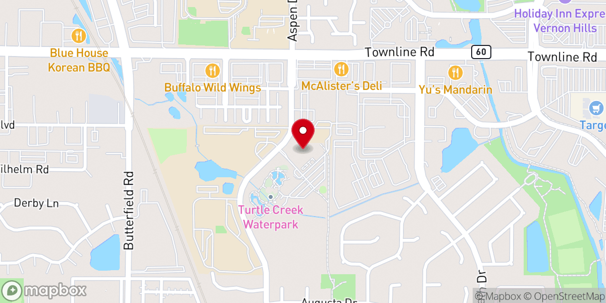 Map showing location of Redeemer Life Church