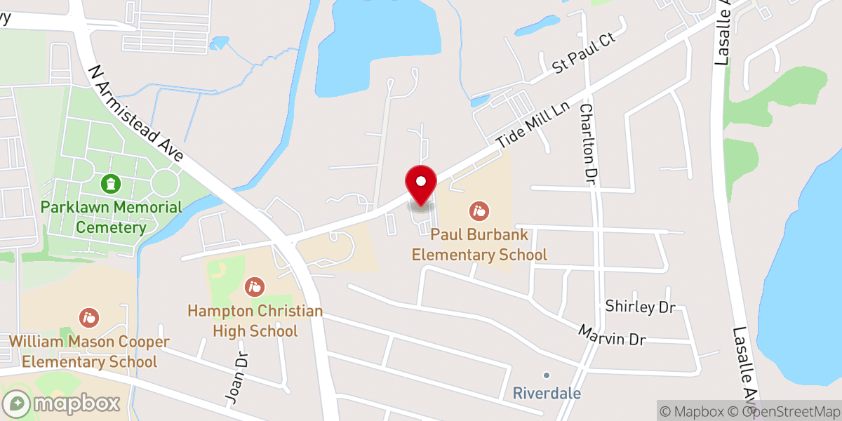 Map showing location of Lifehouse Church