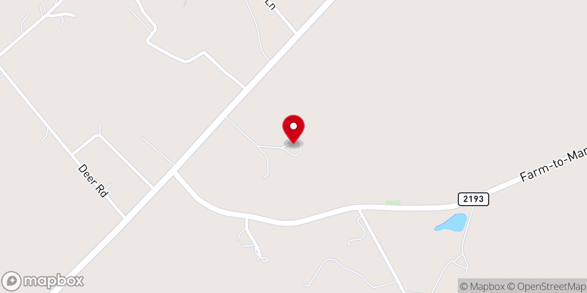 Map showing location of Pax Christi Retreat Center