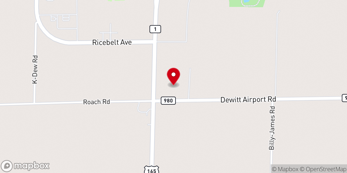 Map showing location of New Life Fellowship