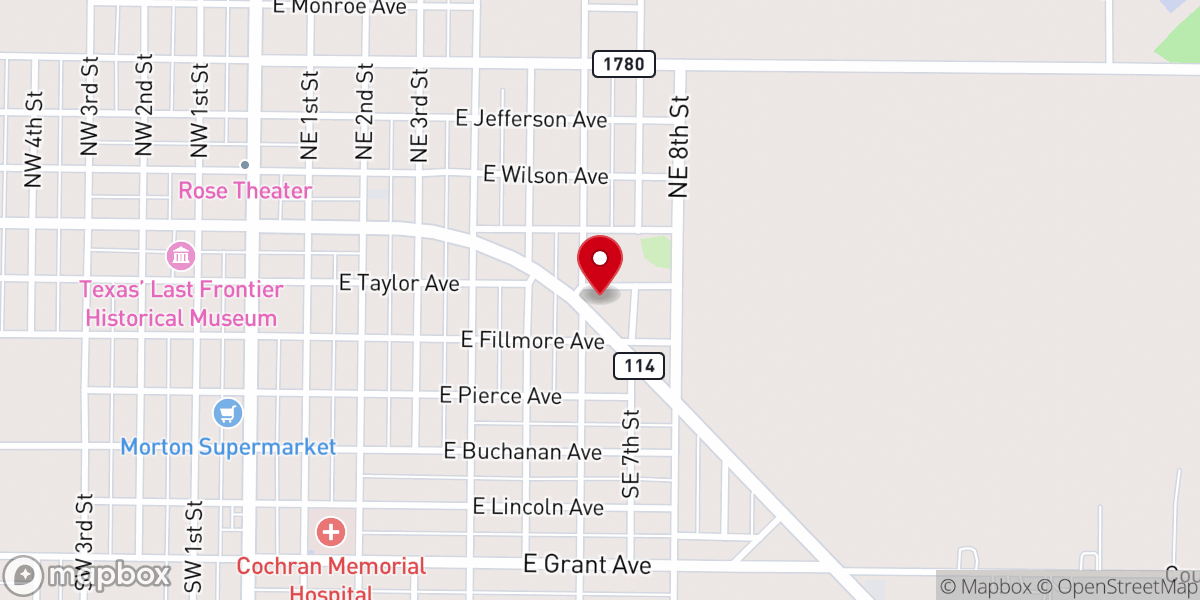Map showing location of Church of Christ Eastside